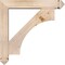 Ekena Millwork Westlake Arts and Crafts Smooth Bracket w/ Offset Brace, Douglas Fir, 5 1/2"W x 28"D x 28"H BKT0604X28X28WTL03SDF - alternate 4